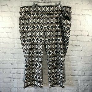 INC International Concepts Womens Skinny Leg Crop Pants Sz 26W